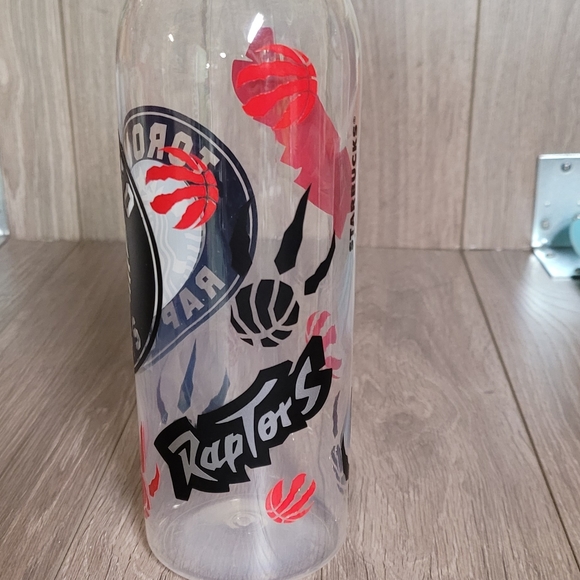 Toronto Raptors Starbucks Water Bottle - Picture 3 of 4